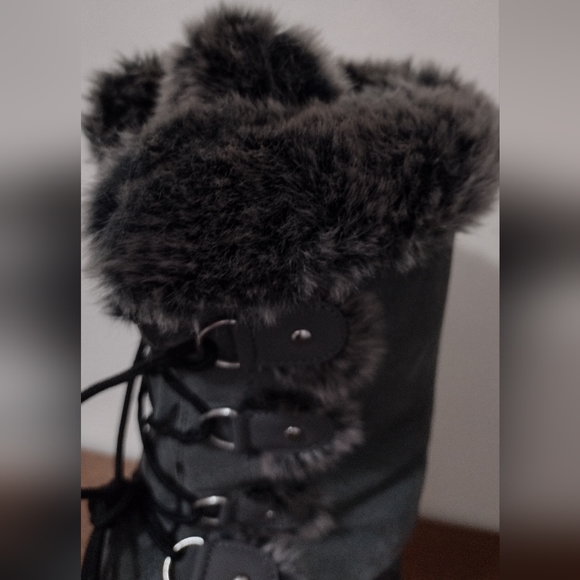 Khombu Arctic women's  Weather snow boots size 6 - Picture 5 of 11